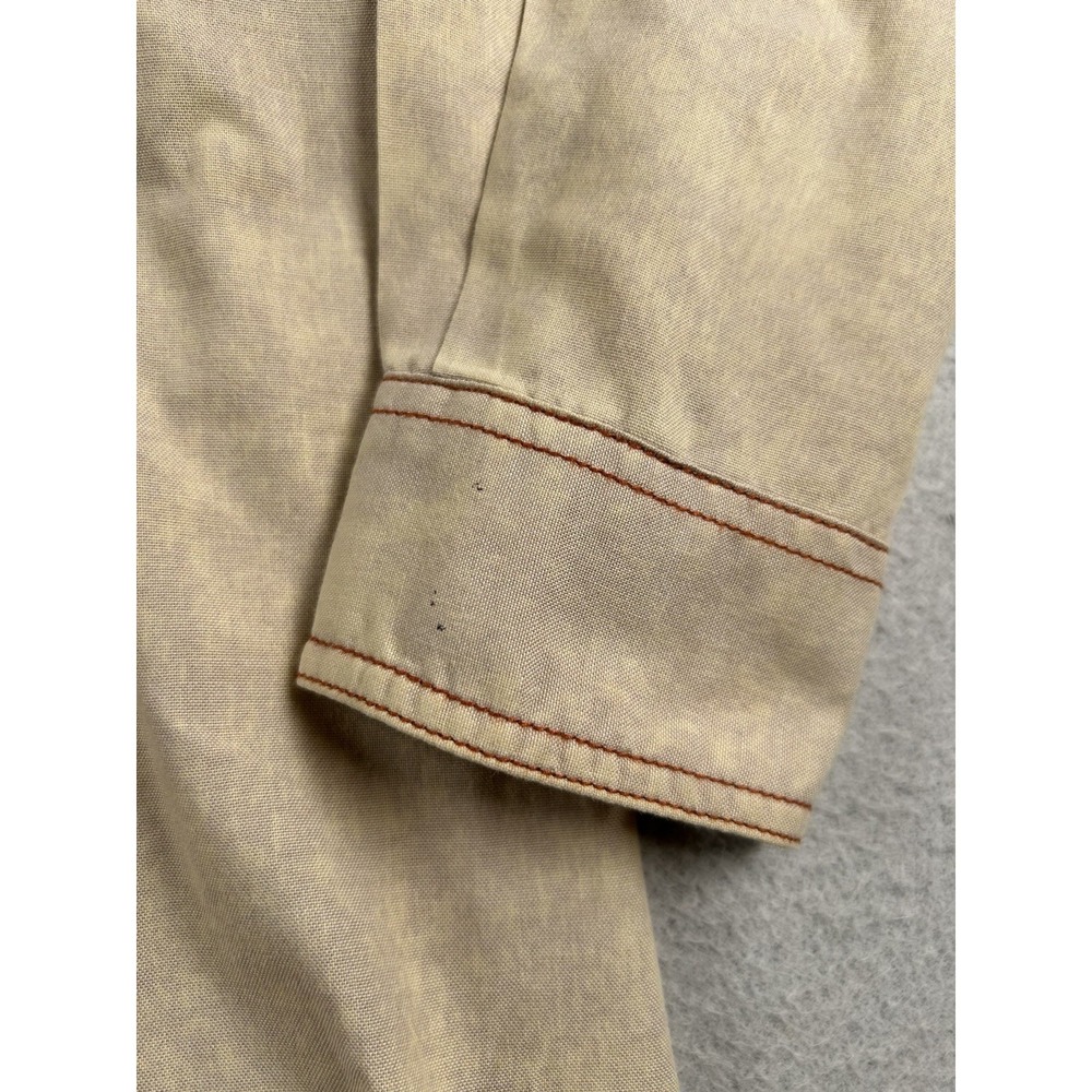 VTG Wrangler Women's Acid Wash Western Long Sleeve Button Down Shirt XL - Picture 8 of 8